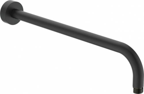 Brat de dus negru mat Ideal Standard IdealRain 40 cm cu montare pe perete