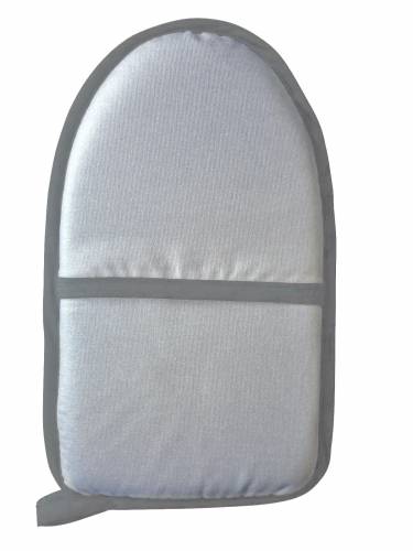 Manusa pentru calcat din poliester - Cushion Gri - L24xl15 cm