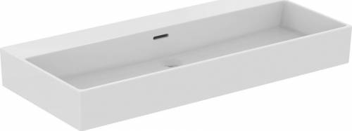 Lavoar suspendat Ideal Standard Atelier Extra alb lucios 100 cm cu orificiu preaplin