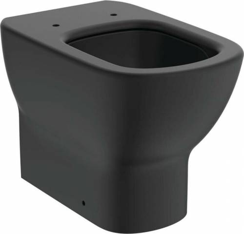 Vas wc pe pardoseala Ideal Standard Tesi AquaBlade back-to-wall negru mat