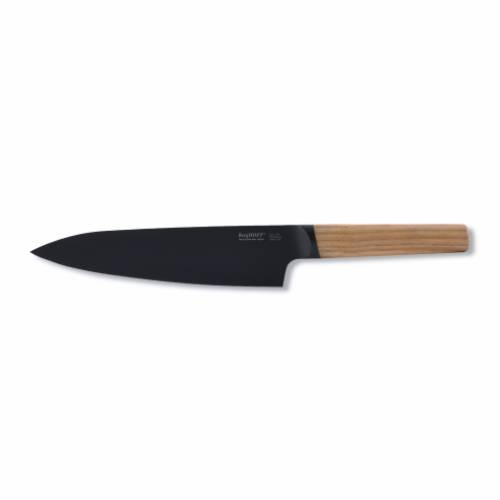 Cutit Chef‘s cu maner din lemn Ron Negru / Natural - 19 cm