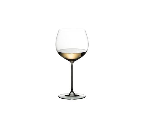 Set 2 pahare pentru vin - din cristal Veritas Oaked Chardonnay Clear - 620 ml - Riedel