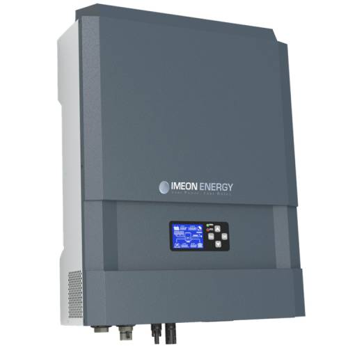 Invertor Fotovoltaic - Hibrid - IP20 - 9000 W - Economic - Randament Ridicat - Gri