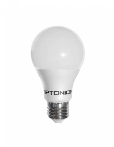 Bec LED Plastic E27 A60 5 Ani Garantie 10W Alb Cald