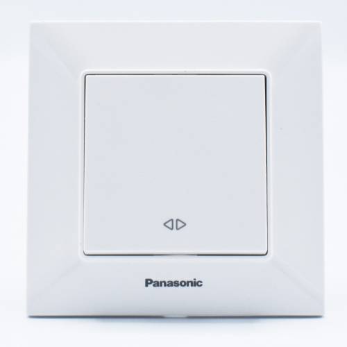 Intrerupator cruce 10A - IP20 - Alb - Panasonic Arkedia Slim