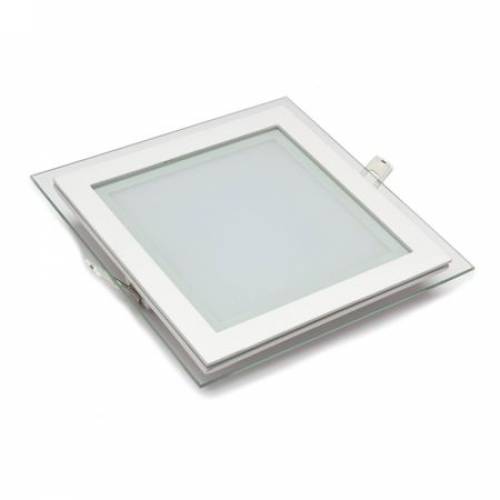 Spot LED de sticla - Glass Square - spot LED 18W - IP21 - lumina alb rece