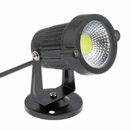 Spot LED de exterior - IP65 - 5W - rotund - orientabil - spot LED de gradina - lumina calda