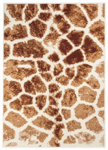 Covor Animal Print Parablund - Maro/Alb - 60x110 cm