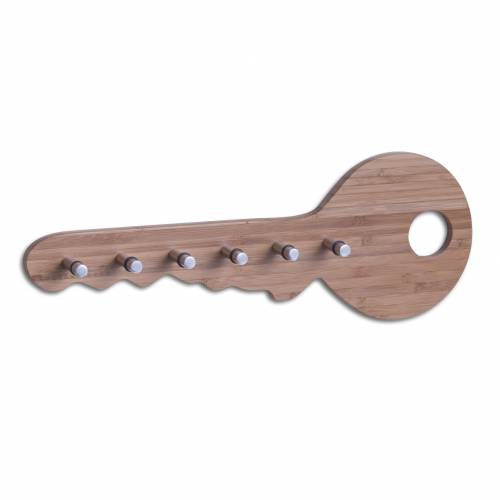Suport pentru chei Keys - Natural Bamboo - l35xA4xH12 - 5 cm