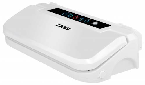 Aparat de vidat alimente pentru uz casnic Zass ZVS 03 - 150 W - Panou tactil digital - ideal Sous Vide - pentru alimente moi - umede sau uscate - Alb