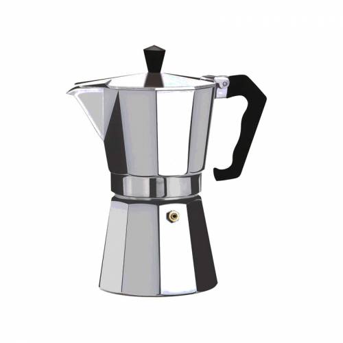 Cafetiera Espresso Floria ZLN-2492 - 6 cesti - 300 ml - O9 cm - aluminiu - Argintiu