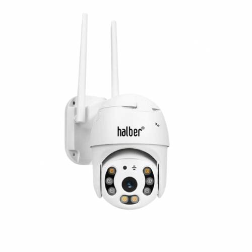 Camera halber(r) Smart IP Exterior/Interior cu vorbire bidirectionala