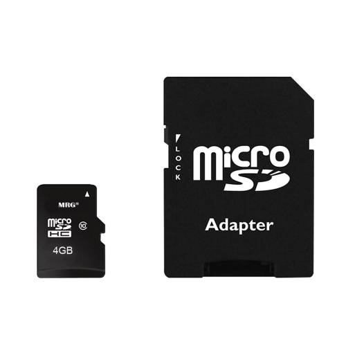 Card de memorie MRG M691 - MicroSD - 4GB - cu Adaptor