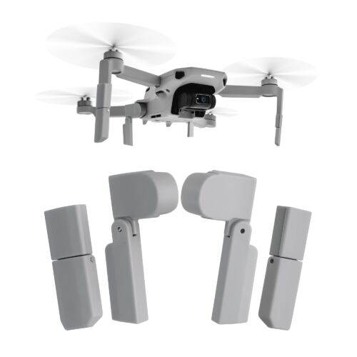 Set 4 Picioare de aterizare pentru drona DJI Mavic Mini 2 - Kwmobile - Gri - ABS - 5504422