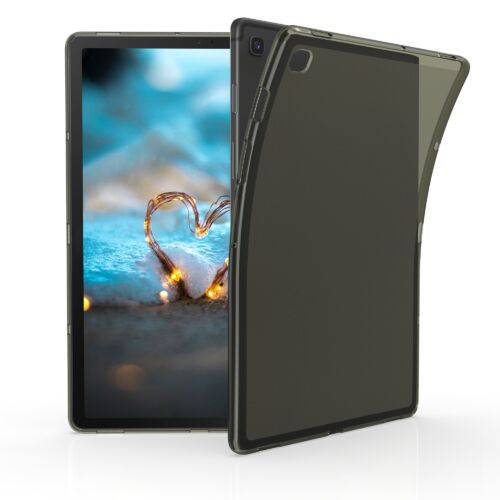 Husa pentru tableta Samsung Galaxy Tab S5e (2019) - Kwmobile - Negru/Transparent - Silicon - 4783401