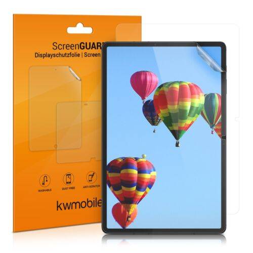 Set 2 Folii de protectie pentru tableta Samsung Galaxy Tab S8/Galaxy Tab S7 - Kwmobile - Transparent - Plastic - 529131