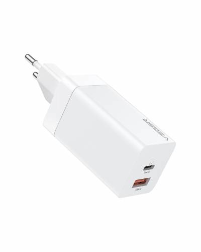 Incarcator laptop Veger CPD65E - 65W - Fast Charge - USB Type-C - Alb C735