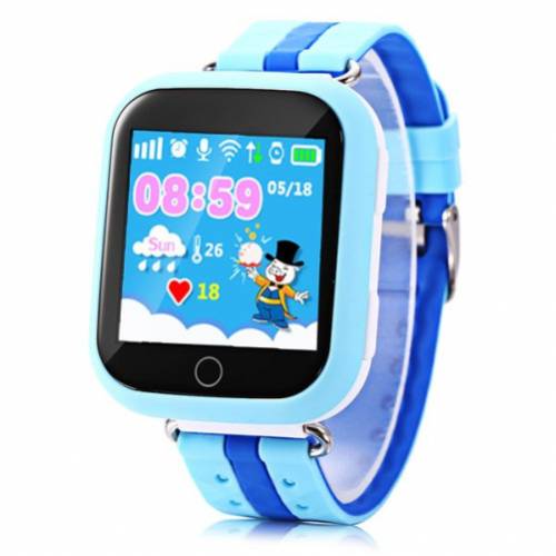 Ceas GPS Copii iUni Kid601 - Telefon incorporat - Alarma SOS - 154 Inch - Touchscreen - Jocuri - Blue