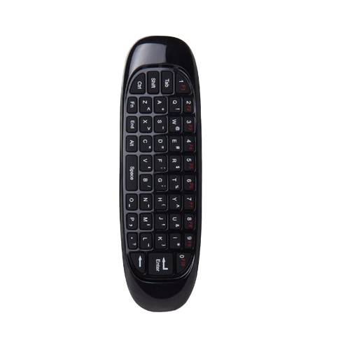 Mini tastatura inteligenta cu Air Mouse - Wifi - Gyroscope 3 axe - negru