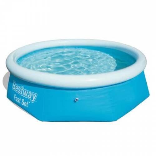 Piscina gonflabila - Fast Set Albastru - O244xH66 cm