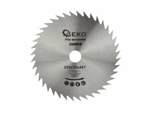 Disc pentru lemn 250x32x40T - Geko - G00059