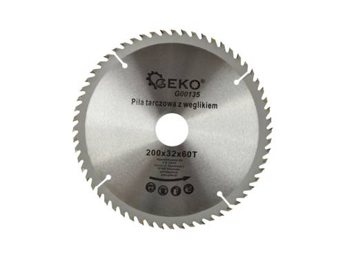 Disc circular pentru lemn 200x32x60T - Geko G00135