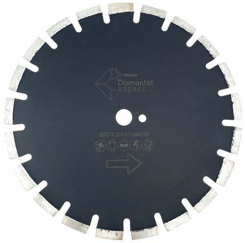 Disc DiamantatExpert pentru asfalt - caramida si abrazive 300x254mm - Profesional Standard - DXDYEASF30025