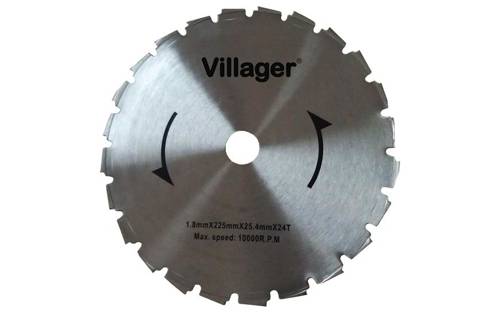 Disc pentru motocoasa VCS 24 - 255x25x254mm - Villager