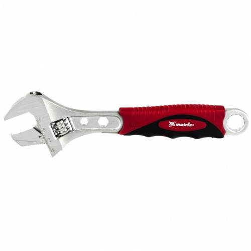 Cheie reglabila - 200 mm - falca mobila rotativa - maner doua componente - MTX