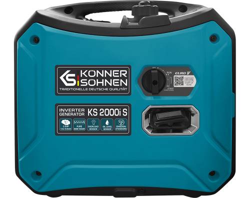 Generator de curent 20 kW inverter - benzina - insonorizat - Konner & Sohnen - KS-2000i-S