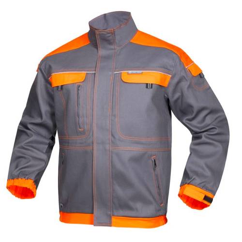 Jacheta de lucru COOL TREND - gri/portocaliu XL gri - portocaliu
