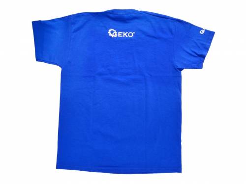 Tricou din bumbac - albastru - marimea S - Geko - Q00002