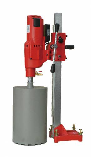 Masina de carotat profesionala pt beton armat si materiale dure O255mm - 425kW - stand inclus - CNO-OB-255E