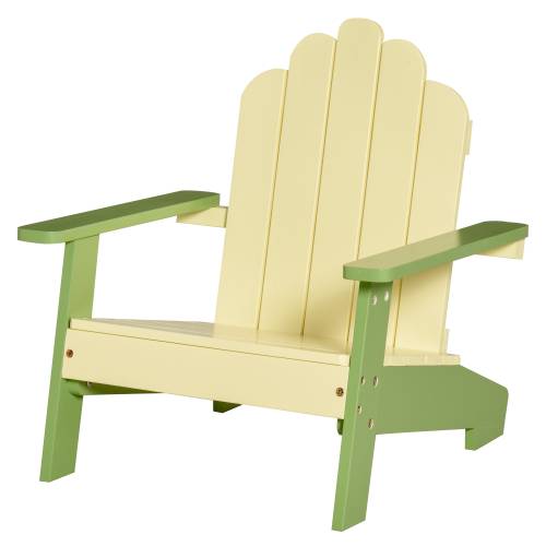 Outsunny scaun de gradina pentru copii - lemn 51x50x525cm | Ro