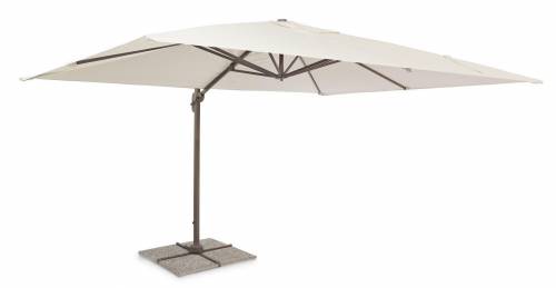 Umbrela de soare suspendata - Dallas Ivoir - L400xl300xH255 cm